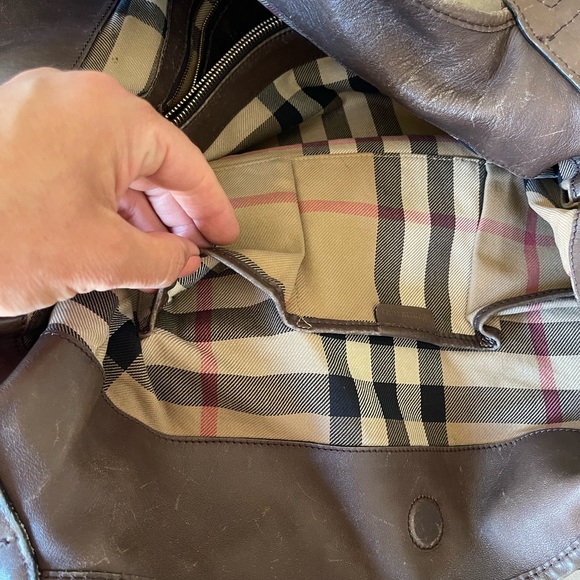 Burberry Leather Oversized Bag/Shopper - Picture 15 of 16